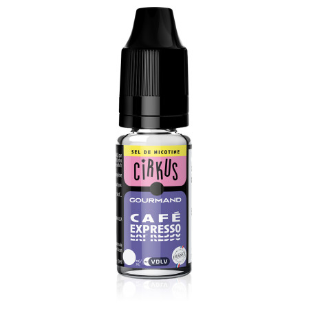 E-liquide Café Expresso Sel de Nicotine - Cirkus