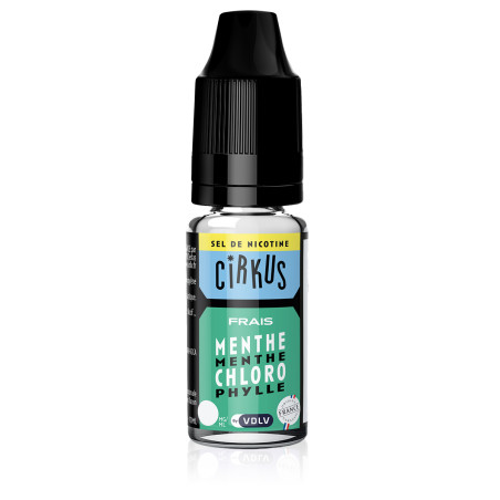 E-liquide Menthe Chlorophylle Sel de Nicotine - Cirkus