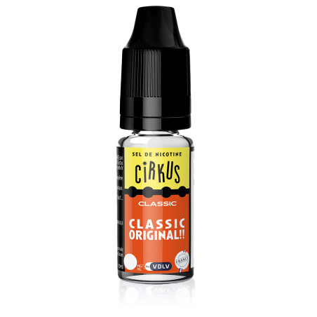 E-liquide Classic Original Sel de Nicotine - Cirkus