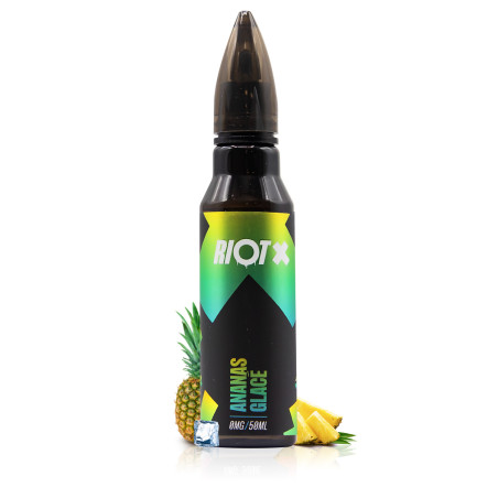E-liquide Ananas Glacé 50ml Riot X - Riot