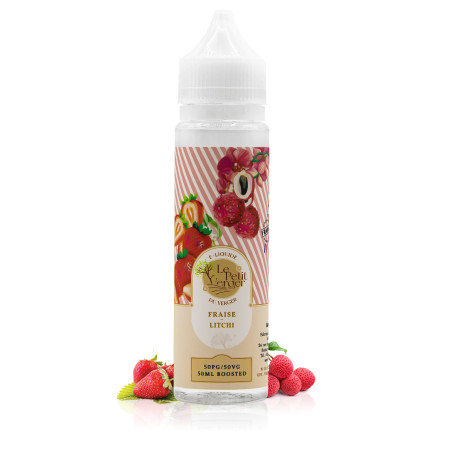 E-liquide Fraise Litchi 50ml Le Petit Verger - Savourea