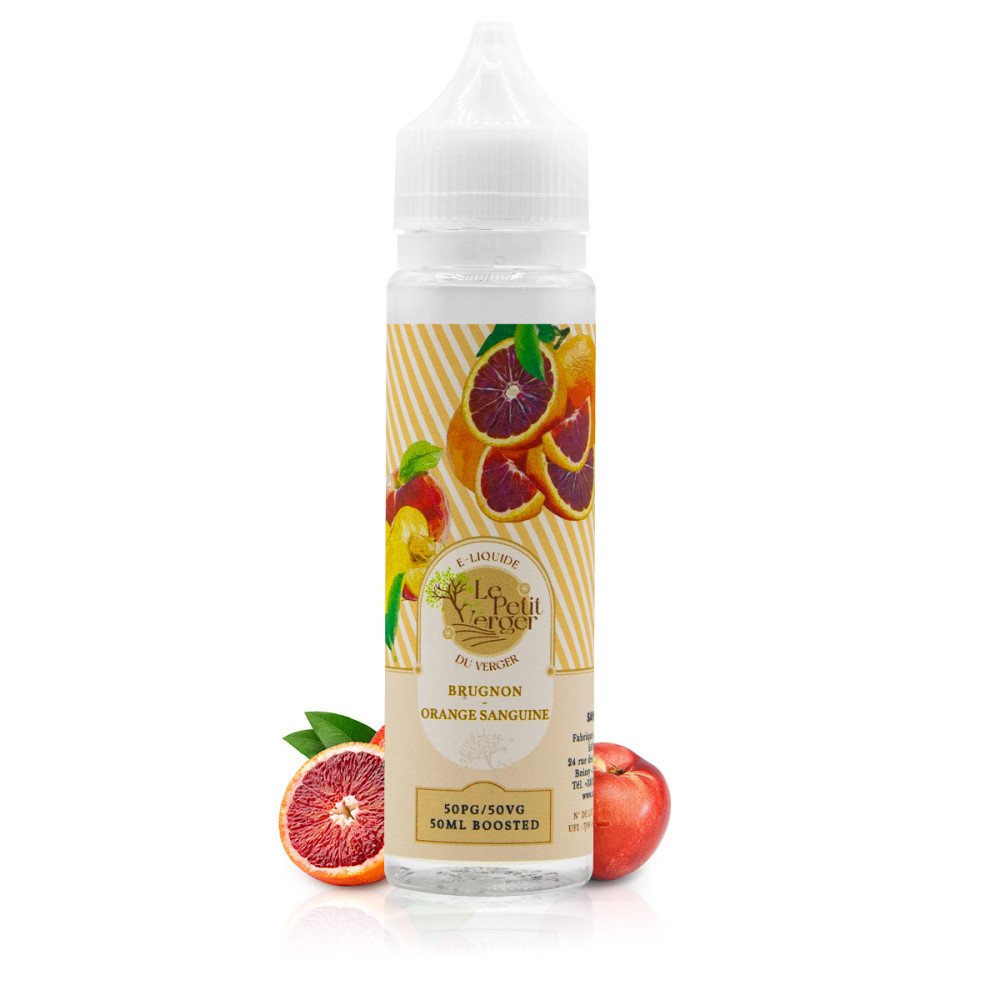 E-liquide Brugnon Orange Sanguine 50ml Le Petit Verger - Savourea