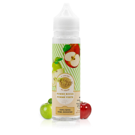 E-liquide Pomme Rouge Pomme Verte 50ml Le Petit Verger - Savourea