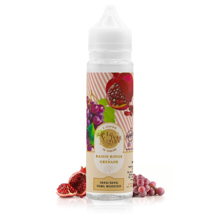 E-liquide Raisin Rouge Grenade 50ml Le Petit Verger - Savourea