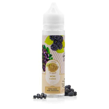 E-liquide Mûre Cassis 50ml Le Petit Verger - Savourea