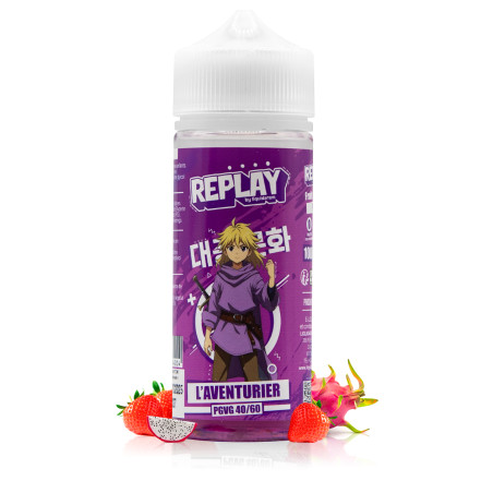 E-liquide L'Aventurier 50ml Replay - LiquidArom
