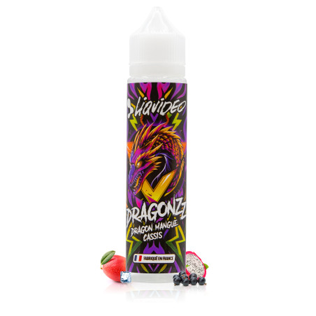 E-liquide Dragon Mangue Cassis 50ml Dragonzz - Liquideo