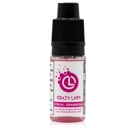 E-liquide Pitaya Framboise 10ml - Crazy Labs
