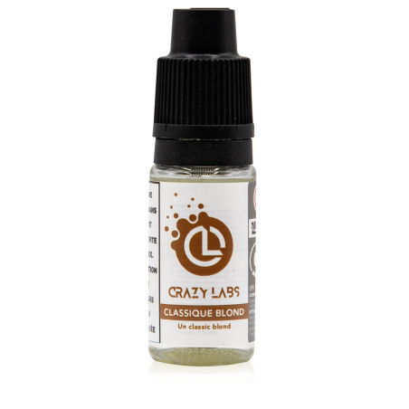 E-liquide Classic Blond 10ml - Crazy Labs