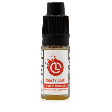 E-liquide Fruits Rouges 10ml - Crazy Labs