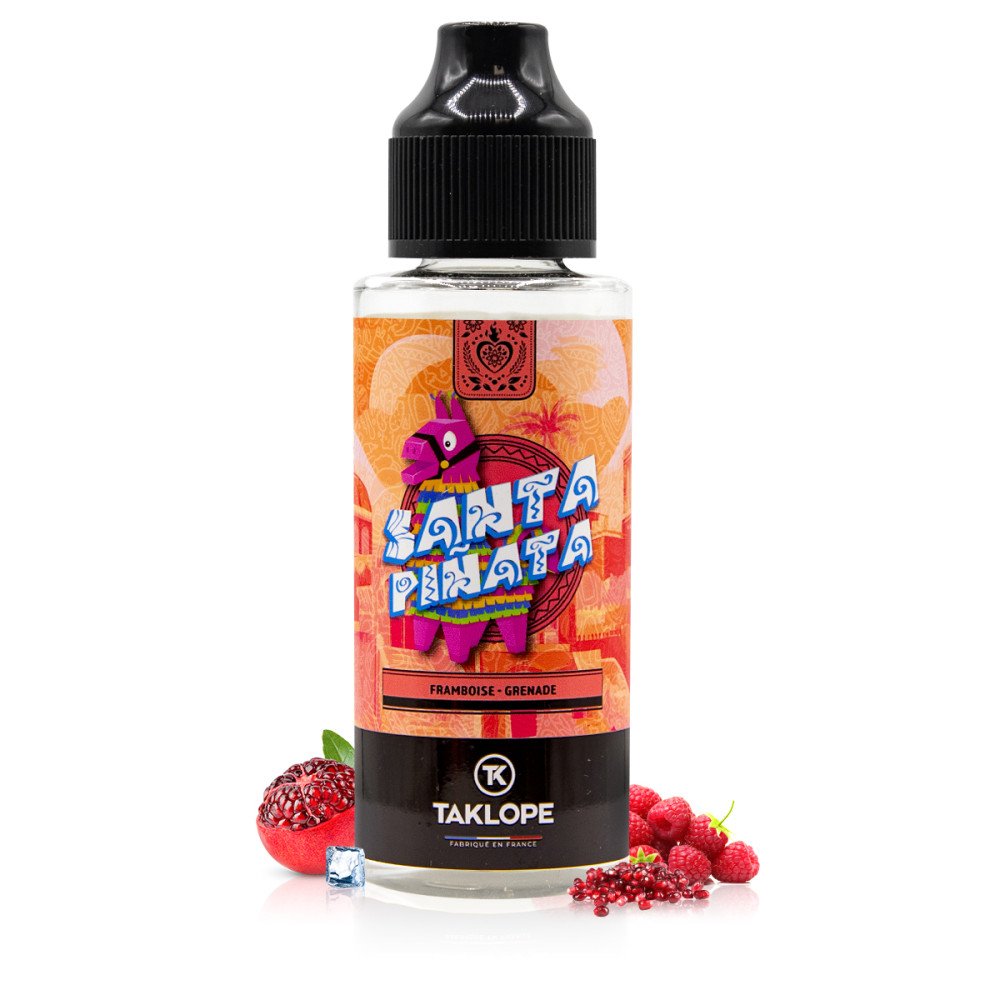E-liquide Framboise Grenade 100ml - Santa Pinata