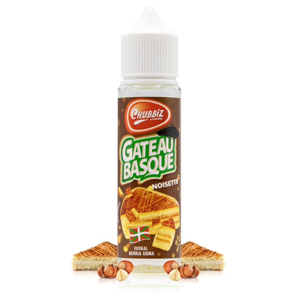 E-liquide Gâteau Basque Noisette 50ml - Chubbiz