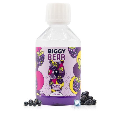 E-liquide Cassis Mûre 200ml - Biggy Bear