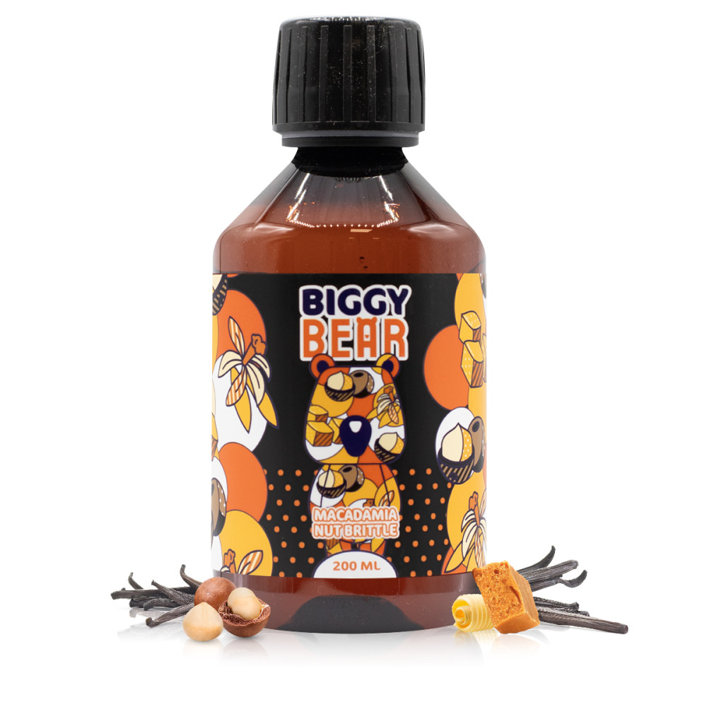 E-liquide Macadamia Nut Brittle 200ml - Biggy Bear