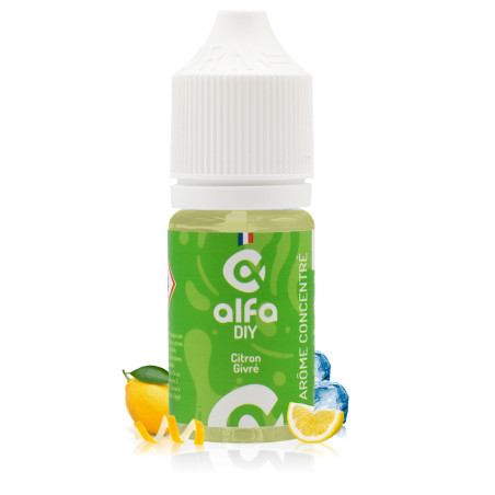 Arôme Citron Givré 30ml Alfa DIY - Alfaliquid