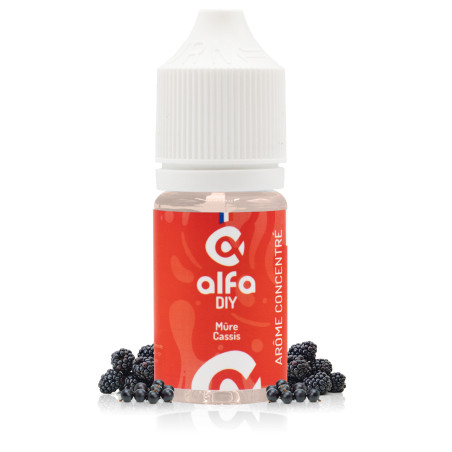 Arôme Mûre Cassis 30ml Alfa DIY - Alfaliquid