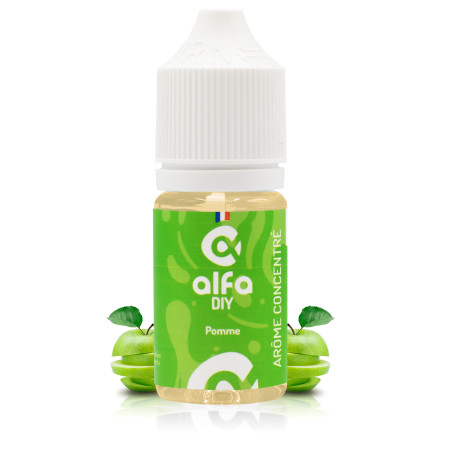 Arôme Pomme 30ml Alfa DIY - Alfaliquid