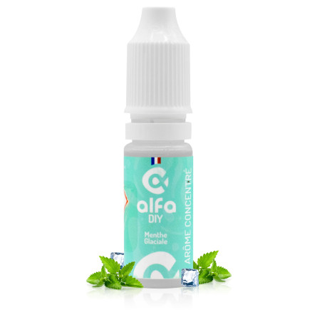 Arôme Menthe Glaciale 10ml Alfa DIY - Alfaliquid