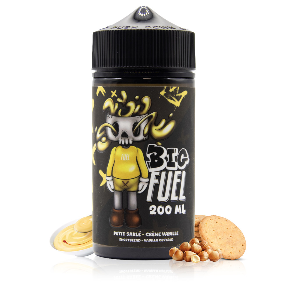 E-liquide Petit Sablé Crème Vanille 200ml Big Fuel - Maison Fuel
