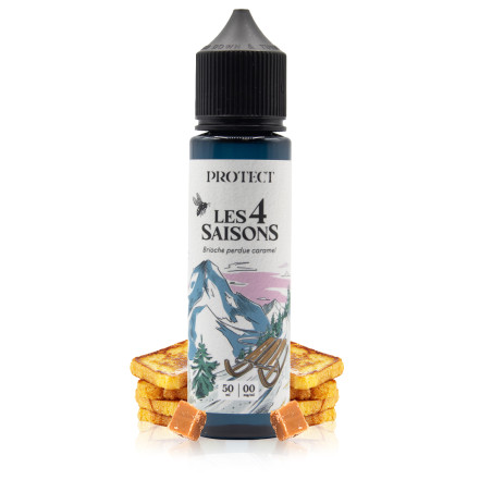 E-liquide Brioche Perdue Caramel 50ml Les 4 Saisons (L'Hiver) - Protect