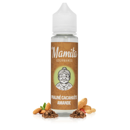 E-liquide Praliné Cacahuète Amande 50ml Mamita - Le Labo Basque