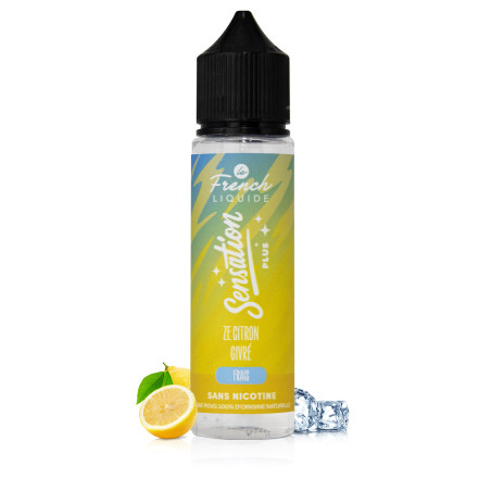 E-liquide Citron Givré 50ml Sensation - Le French Liquide