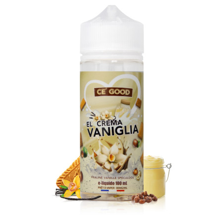 E-liquide El Crema Vaniglia 100ml - Ce'Good