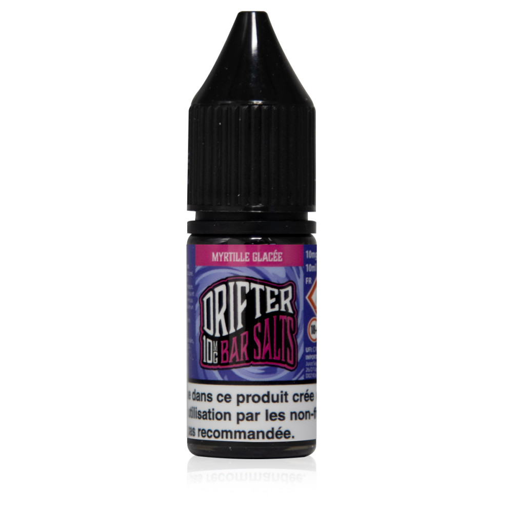 E-liquide Myrtille Glacée Sel de Nicotine 10ml - Drifter