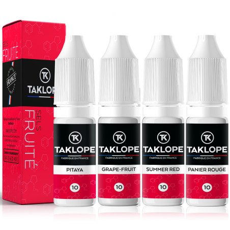 Pack Fruité sel de nicotine - Taklope