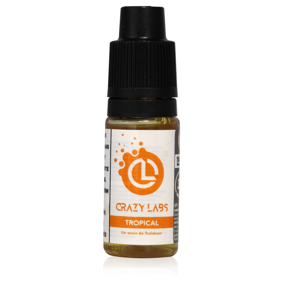 E-liquide Tropical 10ml - Crazy Labs