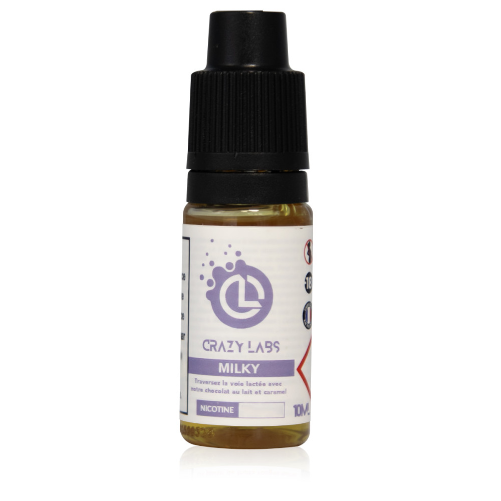 E-liquide Milky 10ml - Crazy Labs