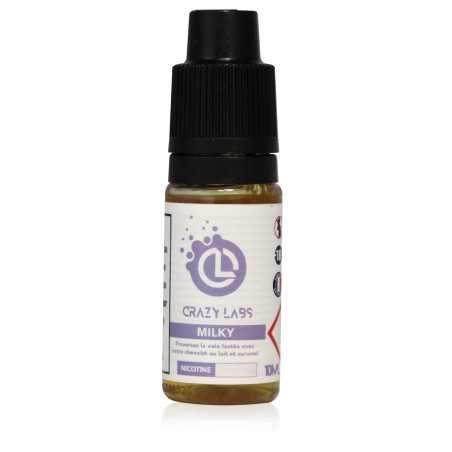 E-liquide Milky 10ml - Crazy Labs