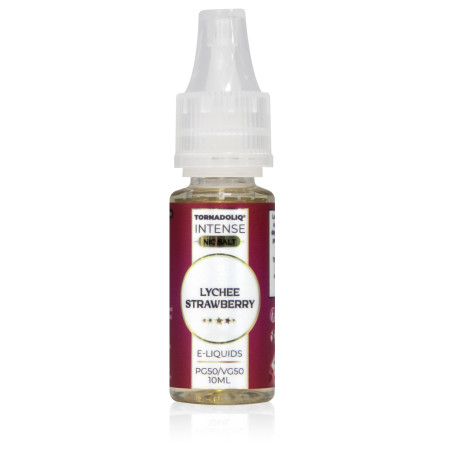 E-liquide Lychee Strawberry 10ml Sel de Nicotine - Tornado