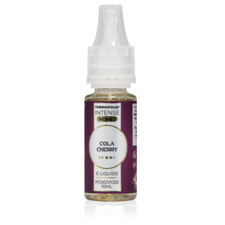 E-liquide Cola Cherry 10ml Sel de Nicotine - Tornado