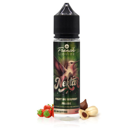 E-liquide Fruit du Serpent Fraise 50ml Nektar - Le French Liquide