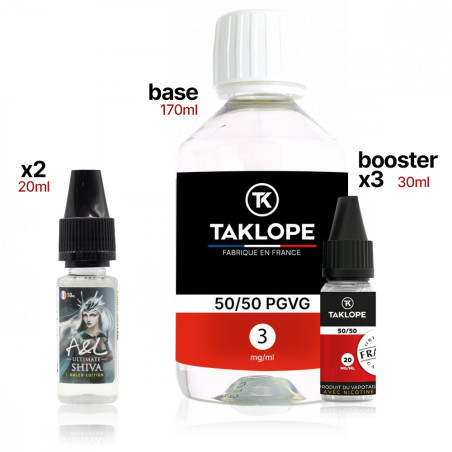 Pack DIY Shiva Green Edition 220ml Ultimate 3 - A&L