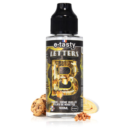 E-liquide B 100ml Letters - E.Tasty