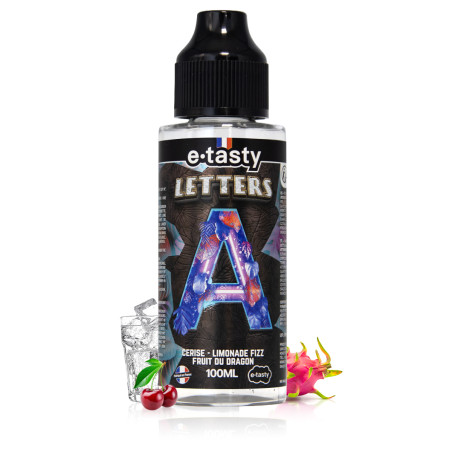 E-liquide A 100ml Letters - E.Tasty