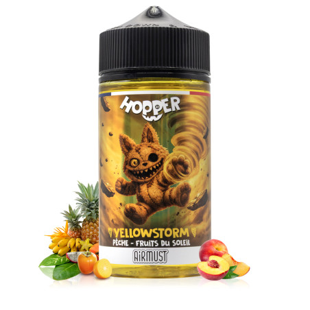 E-liquide Yellowstorm 200ml Hopper - Airmust
