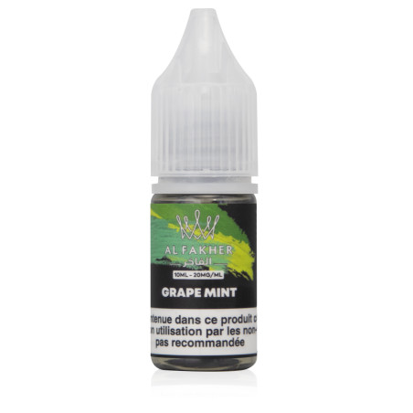 E-liquide Grape Mint 10ml Sel de Nicotine - Al Fakher