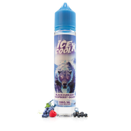 E-liquide Cassis Framboise Raisin 50ml Ice Cool X - LiquidArom