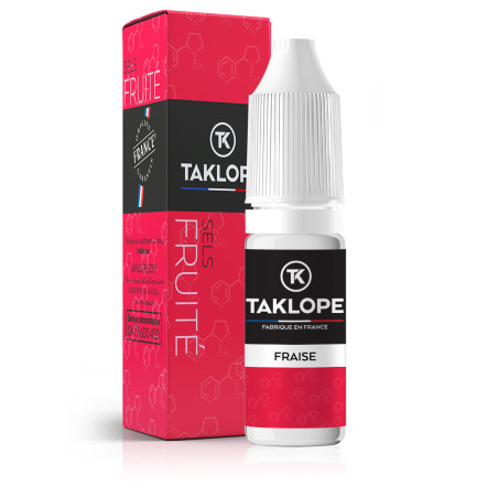 E-liquide Fraise Sel de Nicotine - Taklope