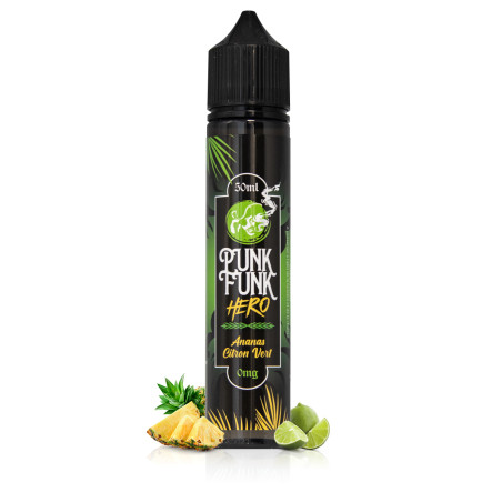 E-liquide Ananas Citron Vert 50ml - Punk Funk Hero