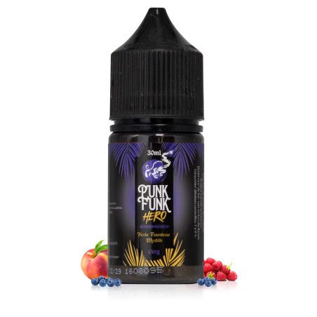 Concentré Pêche Framboise Myrtille 30ml - Punk Funk Hero