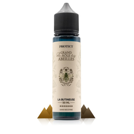 E-liquide La Butineuse 50ml Le Grand Rôle des Abeilles - Protect