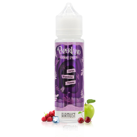 E-liquide Berry Pulse 60ml Paperland - Airmust
