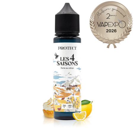 E-liquide Tarte Au Citron 50ml Les 4 Saisons (L'Automne) - Protect