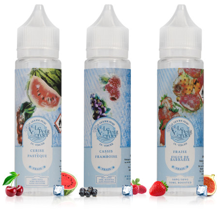 Pack Fruits Rouges Frais 3x50ml Le Petit Verger - Savourea