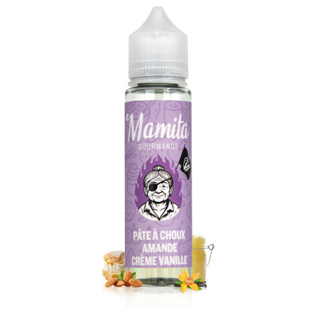 E-liquide Pâte à Choux Amandes Crème Vanillée 50ml Mamita - Le Labo Basque