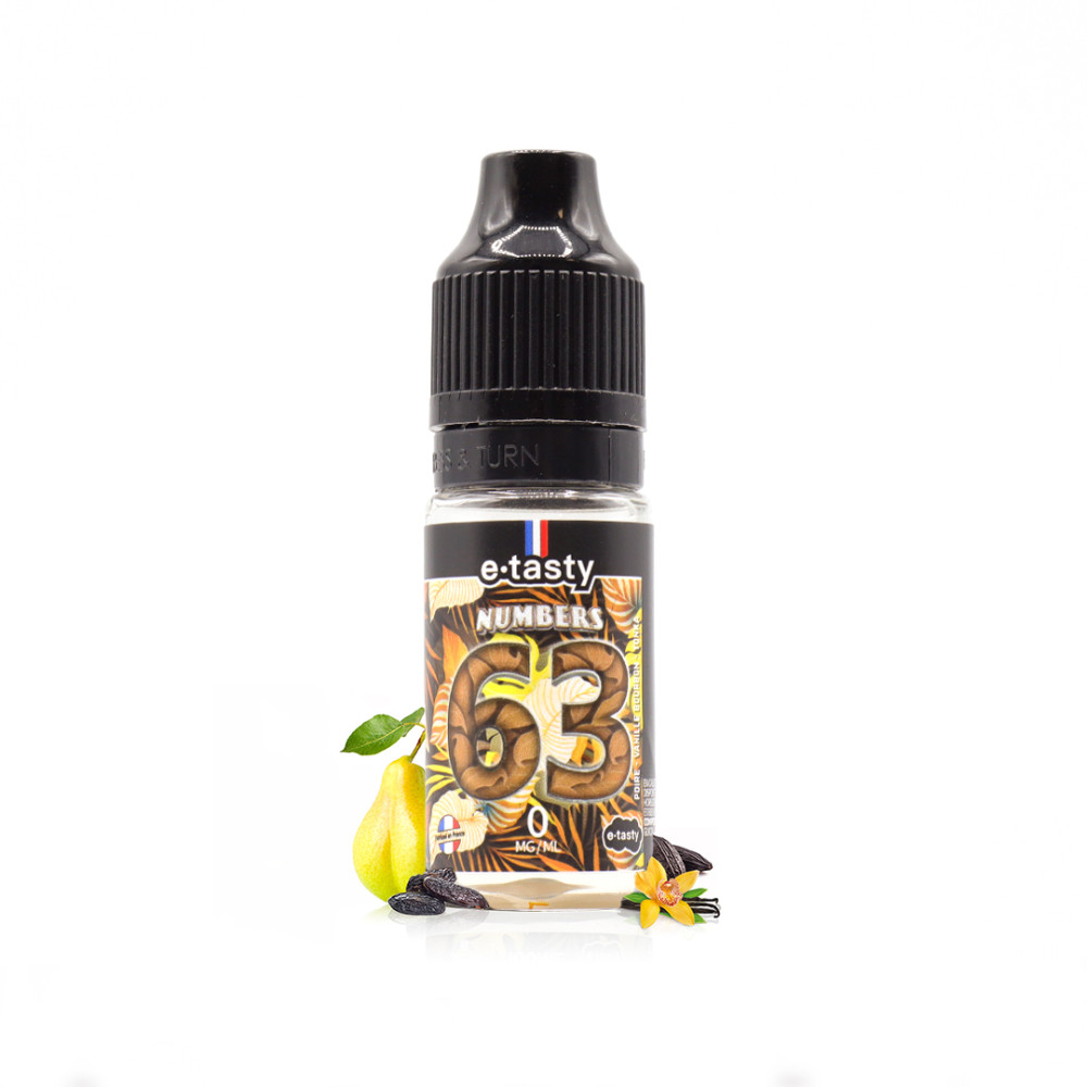 Echantillon 10ml 0mg Numbers 63 - E.Tasty